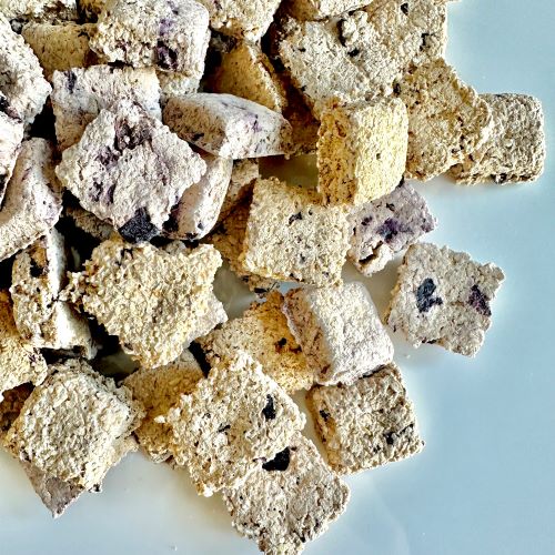 Bucky & Sam's Banana & Blueberry Dog Biscuits